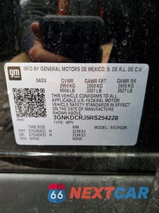 Zdjęcie 13 z 13 samochodu: 2024 CHEVROLET BLAZER RS VIN:3GNKDCRJ5RS254228 - miniatura