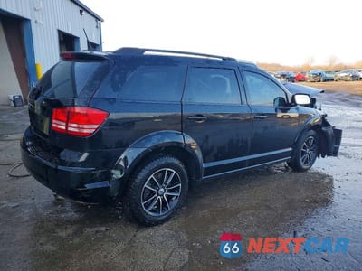 Trzecie zdjęcie samochodu z tyłu: 2018 DODGE JOURNEY SE VIN:3C4PDCAB1JT447039 - miniatura