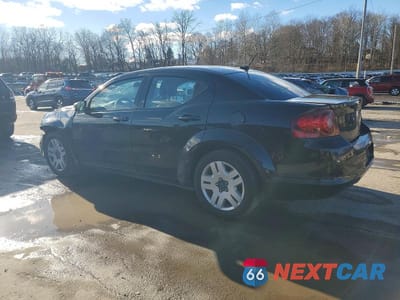 Drugie zdjęcie samochodu z przodu: 2012 DODGE AVENGER SE VIN:1C3CDZAB3CN265559 - miniatura