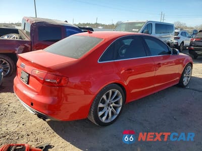 Trzecie zdjęcie samochodu z tyłu: 2013 AUDI S4 PREMIUM PLUS VIN:WAUBGAFL8DA149488 - miniatura