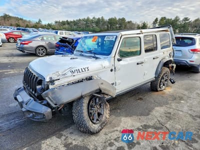 2021 JEEP WRANGLER UNLIMITED SPORT 1C4HJXDM6MW530790 - główne zdjęcie licytacji z USA - miniatura