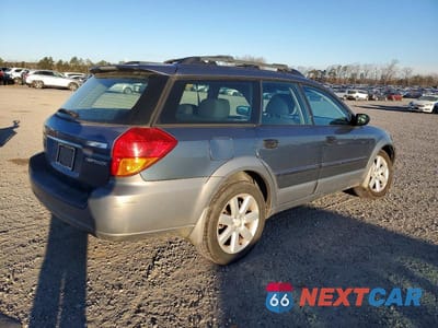 Trzecie zdjęcie samochodu z tyłu: 2006 SUBARU LEGACY OUTBACK 2.5I VIN:4S4BP61C967354031 - miniatura