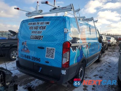 Trzecie zdjęcie samochodu z tyłu: 2025 FORD TRANSIT 150 UTILITY / SERVICE VAN VIN:1FTYE1Y85SKA91259 - miniatura