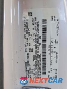 Zdjęcie 13 z 13 samochodu: 2019 LINCOLN MKC RESERVE VIN:5LMCJ3C9XKUL02034 - miniatura