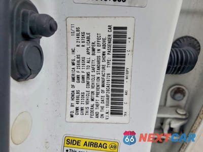 Zdjęcie 12 z 12 samochodu: 2012 ACURA TL VIN:19UUA8F26CA016726 - miniatura