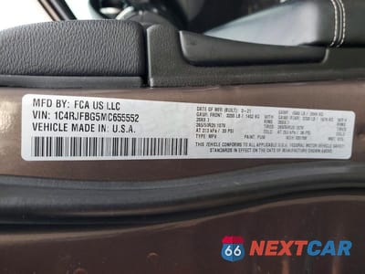 Zdjęcie 14 z 14 samochodu: 2021 JEEP GRAND CHEROKEE LIMITED VIN:1C4RJFBG5MC655552 - miniatura