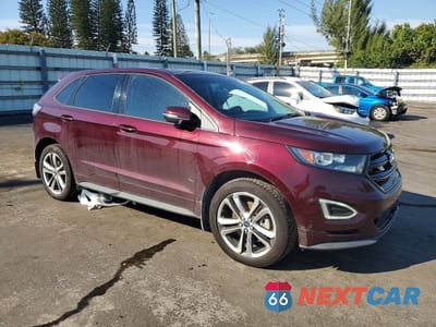 Czwarte zdjęcie samochodu z boku: 2017 FORD EDGE SPORT VIN:2FMPK4AP5HBC22180 - miniatura