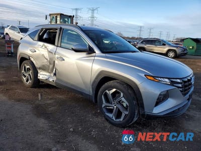 Czwarte zdjęcie samochodu z boku: 2023 HYUNDAI TUCSON SEL VIN:5NMJF3AE4PH273399 - miniatura