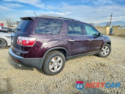 Trzecie zdjęcie samochodu z tyłu: 2008 GMC ACADIA SLT-2 VIN:1GKEV33748J250997 - miniatura