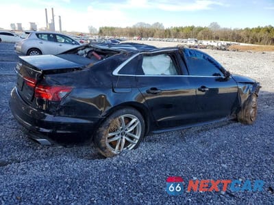 Trzecie zdjęcie samochodu z tyłu: 2020 AUDI A4 PREMIUM PLUS VIN:WAUENAF46LA053904 - miniatura