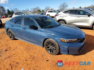 Czwarte zdjęcie samochodu z boku: 2025 HONDA CIVIC SPORT VIN:2HGFE2F52SH581253 - miniatura