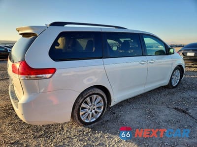 Trzecie zdjęcie samochodu z tyłu: 2011 TOYOTA SIENNA LIMITED 7-PASSENGER VIN:5TDYK3DC0BS018663 - miniatura