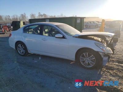 Czwarte zdjęcie samochodu z boku: 2011 INFINITI G37 BASE VIN:JN1CV6AP3BM301678 - miniatura