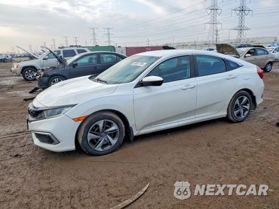 2019 HONDA CIVIC LX 19XFC2F68KE016949 - główne zdjęcie licytacji z USA - miniatura