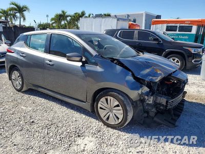 Czwarte zdjęcie samochodu z boku: 2023 NISSAN LEAF S VIN:1N4AZ1BVXPC550040 - miniatura