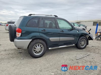 Trzecie zdjęcie samochodu z tyłu: 2003 TOYOTA RAV4 VIN:JTEHH20V436072920 - miniatura