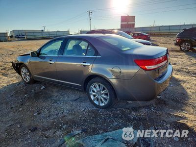Drugie zdjęcie samochodu z przodu: 2010 LINCOLN MKZ VIN:3LNHL2GC4AR624614 - miniatura