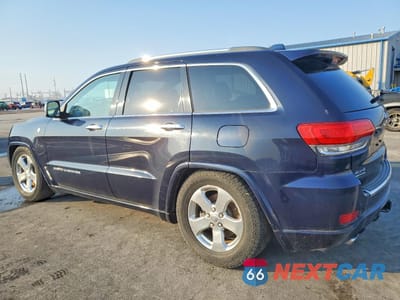 Drugie zdjęcie samochodu z przodu: 2014 JEEP GRAND CHEROKEE OVERLAND VIN:1C4RJFCM0EC347629 - miniatura