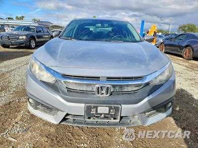 Piąte zdjęcie samochodu w środku: 2017 HONDA CIVIC EXL VIN:2HGFC1F71HH636902 - miniatura
