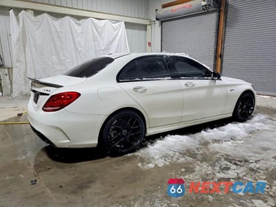 Trzecie zdjęcie samochodu z tyłu: 2018 MERCEDES-BENZ C 43 4MATIC AMG VIN:55SWF6EB7JU255929 - miniatura