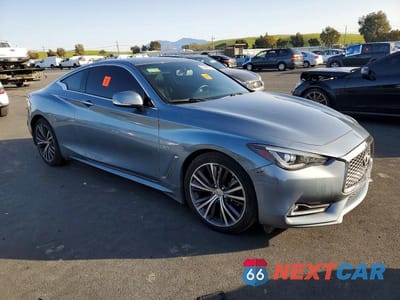 Czwarte zdjęcie samochodu z boku: 2018 INFINITI Q60 LUXE 300 VIN:JN1EV7EL8JM390345 - miniatura