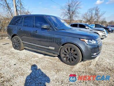 Czwarte zdjęcie samochodu z boku: 2017 LAND ROVER RANGE ROVER 3.0L V6 SUPERCHARGED VIN:SALGS2FV1HA372100 - miniatura
