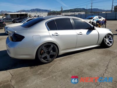 Trzecie zdjęcie samochodu z tyłu: 2010 INFINITI G37 SEDAN BASE VIN:JN1CV6AP3AM203538 - miniatura