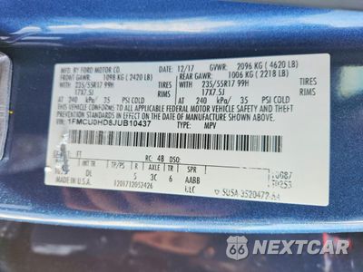 Zdjęcie 13 z 14 samochodu: 2018 FORD ESCAPE SEL VIN:1FMCU0HD8JUB10437 - miniatura