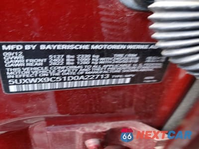 Zdjęcie 13 z 13 samochodu: 2013 BMW X3 XDRIVE28I VIN:5UXWX9C51D0A22713 - miniatura