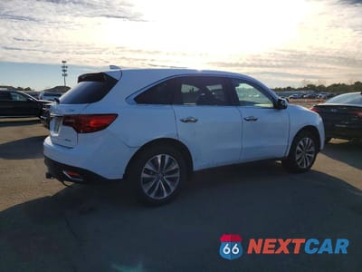Trzecie zdjęcie samochodu z tyłu: 2014 ACURA MDX VIN:5FRYD4H4XEB003176 - miniatura