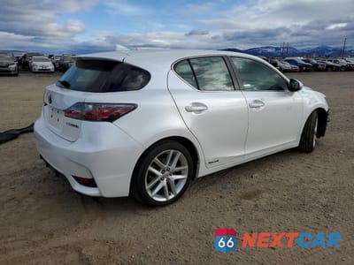 Trzecie zdjęcie samochodu z tyłu: 2015 LEXUS CT 200 VIN:JTHKD5BH6F2247029 - miniatura