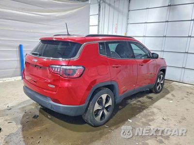 Trzecie zdjęcie samochodu z tyłu: 2017 JEEP COMPASS LATITUDE VIN:3C4NJCBB0HT669368 - miniatura