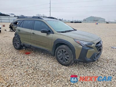 Czwarte zdjęcie samochodu z boku: 2025 SUBARU OUTBACK ONYX EDITION VIN:4S4BTALCXS3272192 - miniatura