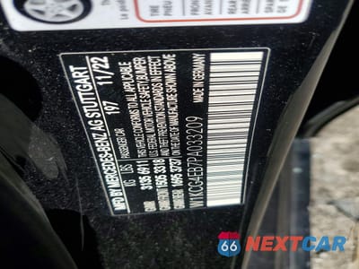 Zdjęcie 12 z 13 samochodu: 2023 MERCEDES-BENZ EQS SEDAN 580 4MATIC VIN:W1KCG4EB7PA033209 - miniatura