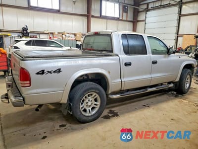 Trzecie zdjęcie samochodu z tyłu: 2004 DODGE DAKOTA QUAD SLT VIN:1D7HG48N84S666917 - miniatura