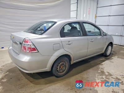Trzecie zdjęcie samochodu z tyłu: 2009 CHEVROLET AVEO LS VIN:KL1TD56E69B322572 - miniatura