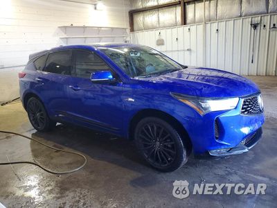 Czwarte zdjęcie samochodu z boku: 2022 ACURA RDX A-SPEC ADVANCE VIN:5J8TC2H83NL012306 - miniatura