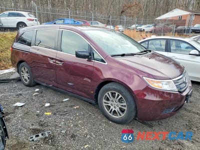 Czwarte zdjęcie samochodu z boku: 2013 HONDA ODYSSEY EXL VIN:5FNRL5H69DB064954 - miniatura