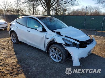 Czwarte zdjęcie samochodu z boku: 2023 TESLA MODEL Y VIN:7SAYGDEE4PF674287 - miniatura