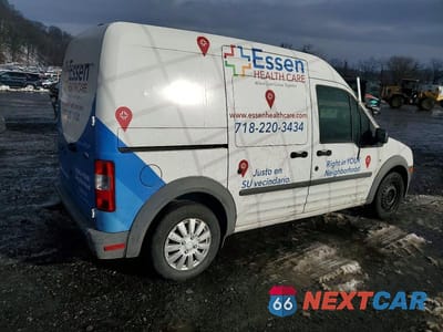 Trzecie zdjęcie samochodu z tyłu: 2011 FORD TRANSIT CONNECT XL VIN:NM0LS7AN3BT070763 - miniatura