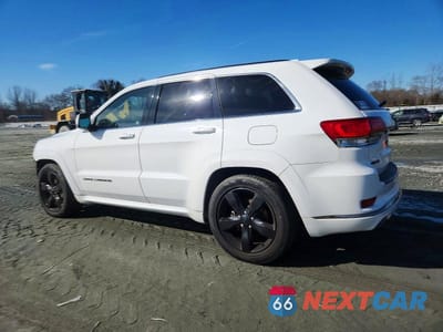 Drugie zdjęcie samochodu z przodu: 2016 JEEP GRAND CHEROKEE OVERLAND VIN:1C4RJFCG8GC423370 - miniatura