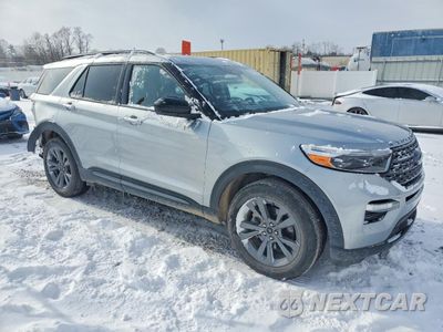Czwarte zdjęcie samochodu z boku: 2023 FORD EXPLORER XLT VIN:1FMSK8DH5PGB89422 - miniatura
