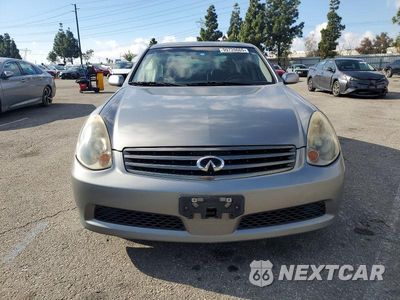 Piąte zdjęcie samochodu w środku: 2005 INFINITI G35 VIN:JNKCV51EX5M203577 - miniatura