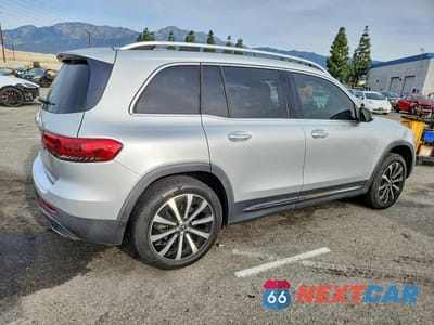 Trzecie zdjęcie samochodu z tyłu: 2022 MERCEDES-BENZ GLB 250 VIN:W1N4M4GB1NW185676 - miniatura