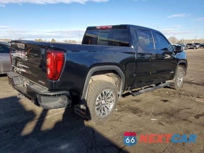 Trzecie zdjęcie samochodu z tyłu: 2023 GMC SIERRA K1500 AT4 VIN:1GTUUEEL4PZ246951 - miniatura