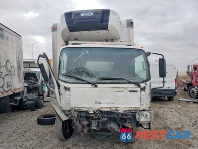 Piąte zdjęcie samochodu w środku: 2020 ISUZU NPR XD REFRIGERATED BOX TRUCK VIN:JALC4W165L7K00843 - miniatura