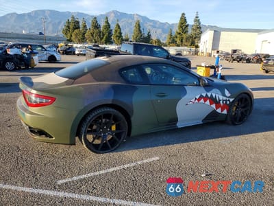 Trzecie zdjęcie samochodu z tyłu: 2016 MASERATI GRANTURISMO S VIN:ZAM45VLAXG0174121 - miniatura