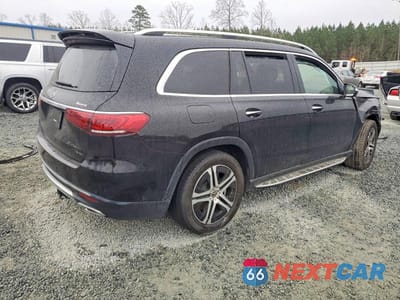 Trzecie zdjęcie samochodu z tyłu: 2021 MERCEDES-BENZ GLS 450 4MATIC VIN:4JGFF5KE4MA434870 - miniatura