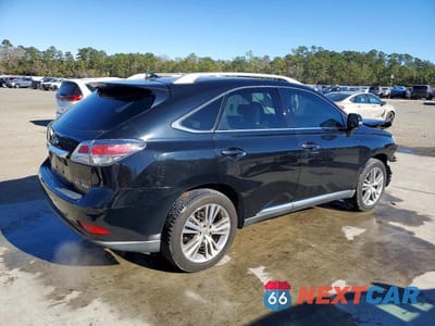 Trzecie zdjęcie samochodu z tyłu: 2015 LEXUS RX 350 BASE VIN:2T2ZK1BA8FC164345 - miniatura