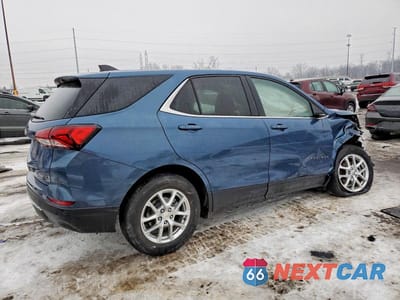 Trzecie zdjęcie samochodu z tyłu: 2024 CHEVROLET EQUINOX LT VIN:3GNAXUEG3RL344166 - miniatura